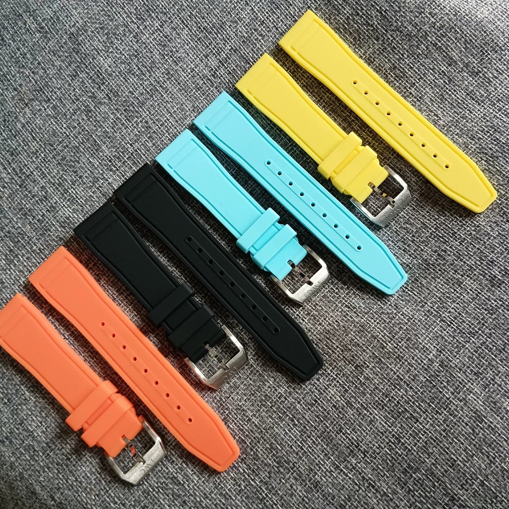 Universal Tape Pilot Mark 18 Dây đeo đồng hồ cao su IWC Bồ Đào Nha Wave Pino Hoàng tử bé Silicon