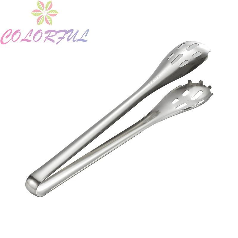 Stainless Steel Tongs 304 Stainless Steel Rust Resistant Cooking Utensil