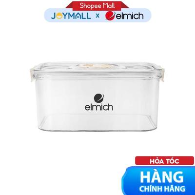 Hộp Nhựa Đựng Thực Phẩm Hút Chân Không Elmich EL8436 1.2L EL8435 2.4L, Hàng Chính Hãng - JoyMall