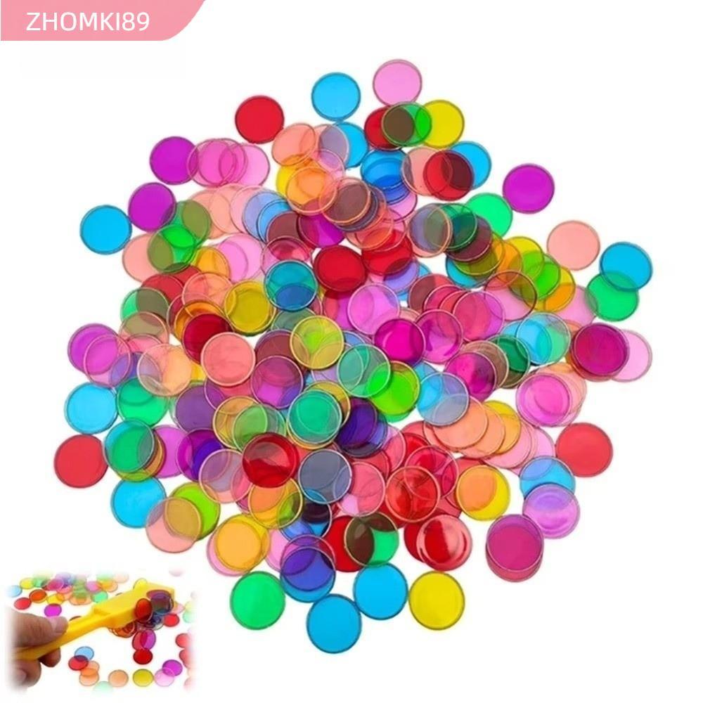 Bộ Đũa Phép Bingo ZHOMKI89, Bộ Bingo Từ Tính Đũa Phép Công Thái ABS, Phân Loại Màu Sắc Nhiều Màu Cây
