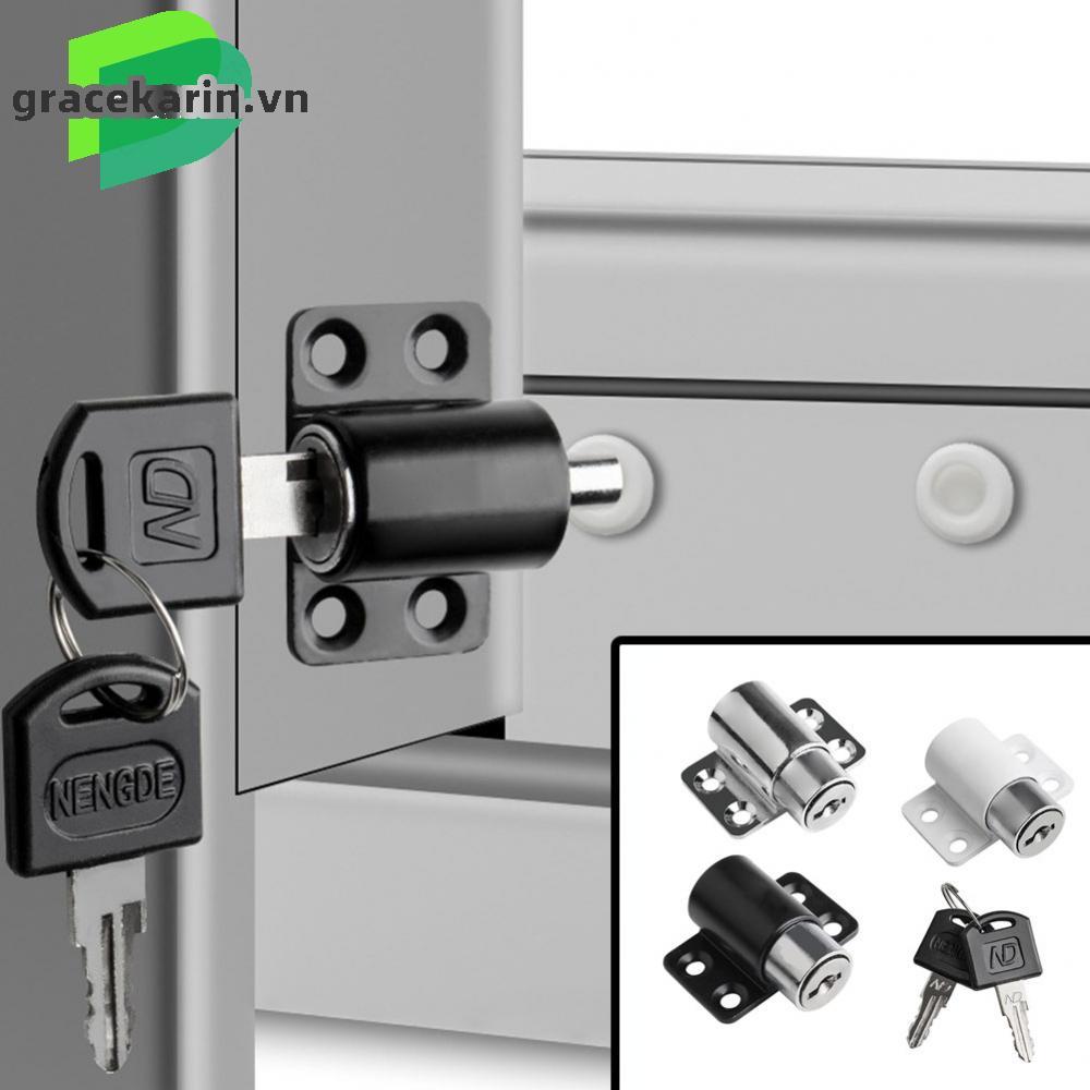 [GRCEKRIN-VN]1 * Lock With Key Child Safety Protection Antitheft Security Bolt Security Lock