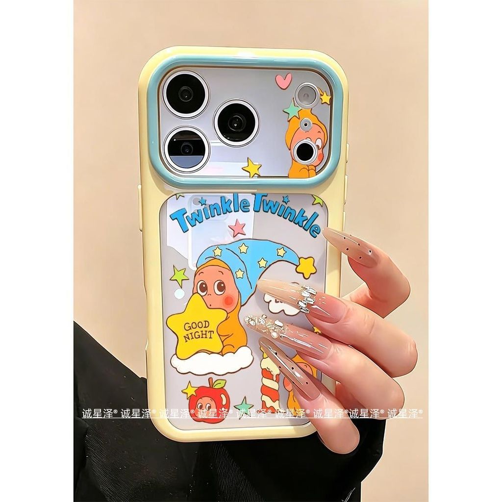 Ốp Điện Thoại Thích Hợp Cho iPhone 13 14 15 16 17 Pro max Good Night Star People Vỏ Bảo Vệ Chống Sốc