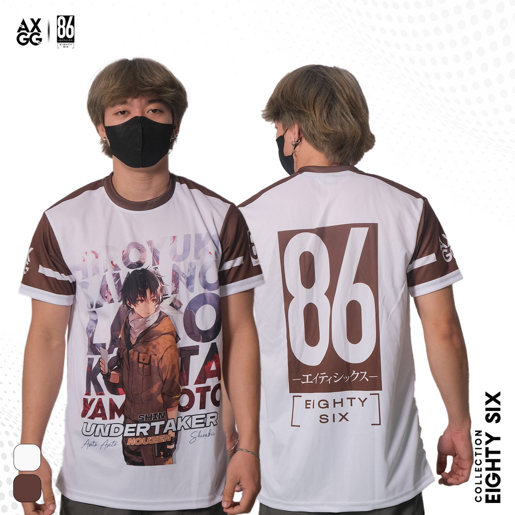 Áo sơ mi Anime Axgg "Eighty Six 86"