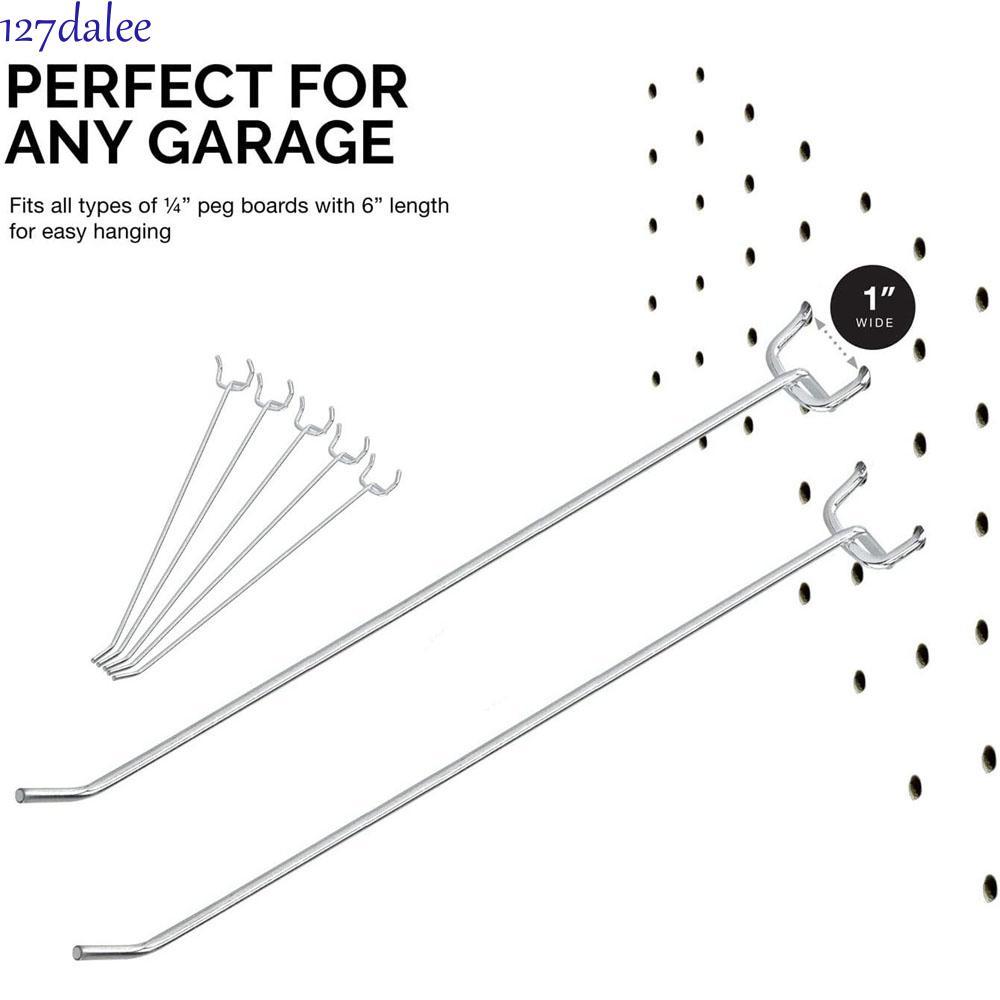 DALEE Tripod Hook Assortment Buckle cho Pegboard Stationary Shop 30 Chiếc Sắp Xếp