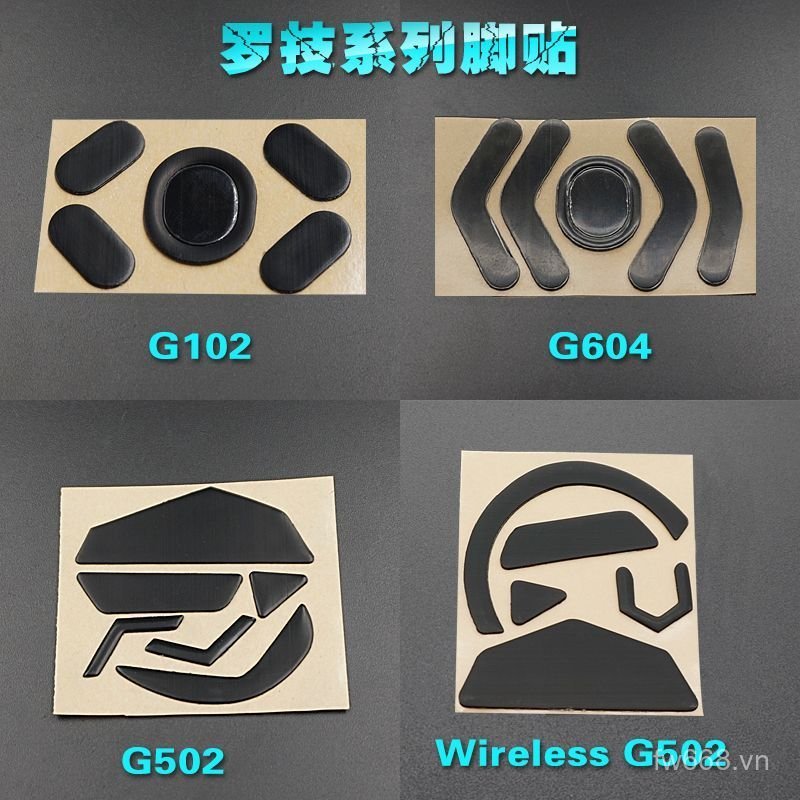 Nhãn dán chân chuột Logitech phổ biến G502 Wireless GPro G304 G305 G403 407 G900 903 Shit King