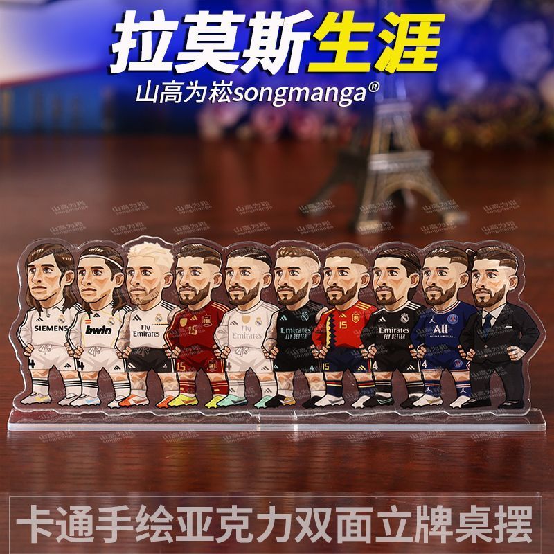 * * Bàn Con lắc Hoạt hình Acrylic Đứng Hàng hóa Trang trí nơi làm việc Quà tặng cậu bé Messika