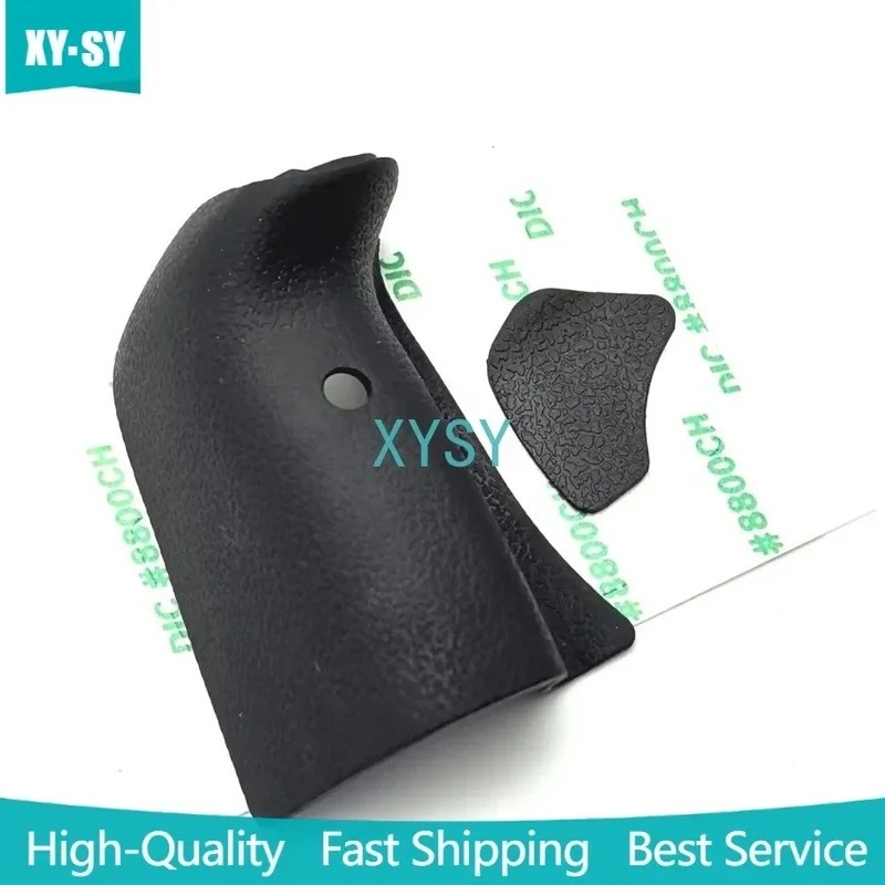 * Mới Dành Cho Nikon D3300 D3400 Body Grip Tay Cầm Da + Vỏ Cao Su Ngón Tay Cái Phía Trước Có Băng Ke