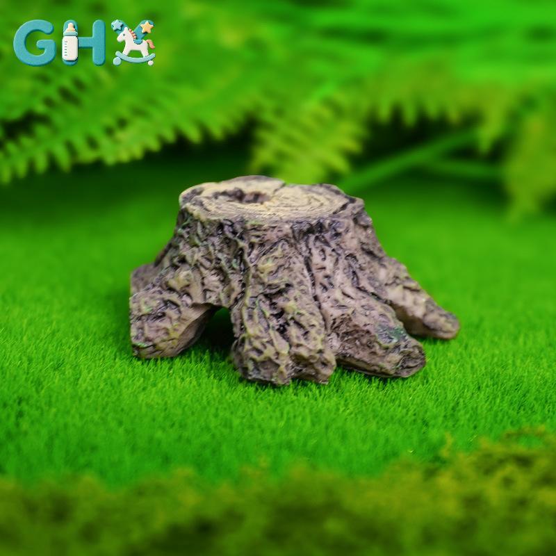 GHX Fish Hide Cave Reptiles Basking Hide Habitat Reptiles Enthusiasts Gears Pet Habitat Accessory VN