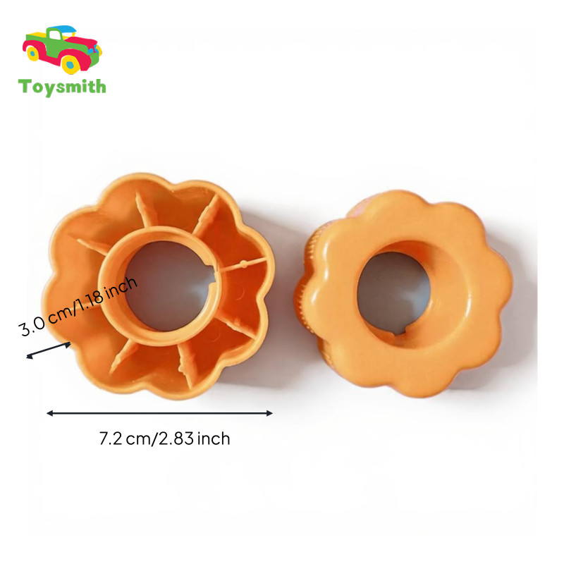 Nhựa Fine Thread Nuts Thiết bị đa năng Thay thế Phần cứng lắp an toàn cho Playset Slides Swings