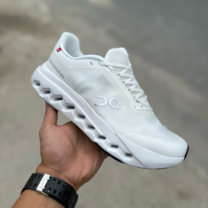 EP Cloud Running On Cloud Surfer Triple White Edition