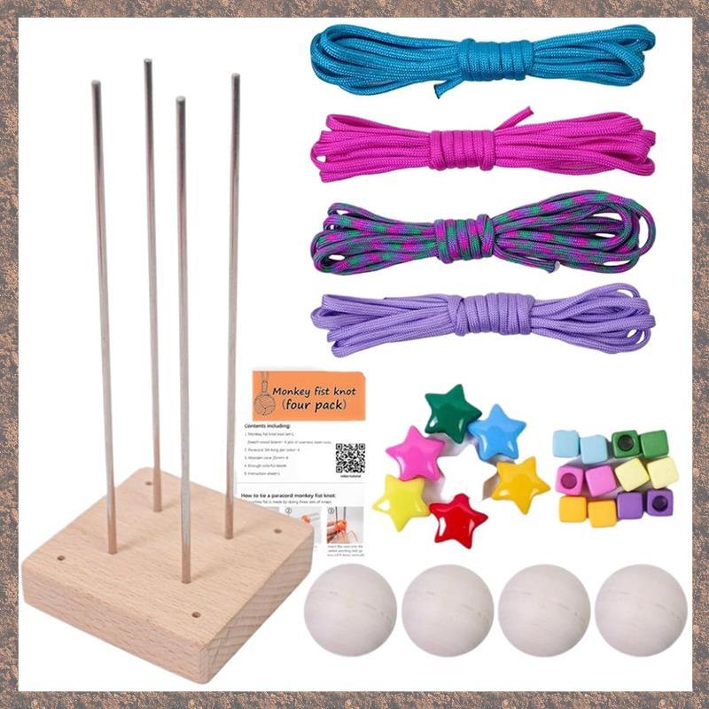 Paracord, DIY Craft Rope-Parachute Cord Monkey Fist Kit-Hoạt động giáo dục vui nhộn cho mọi lứa tuổi