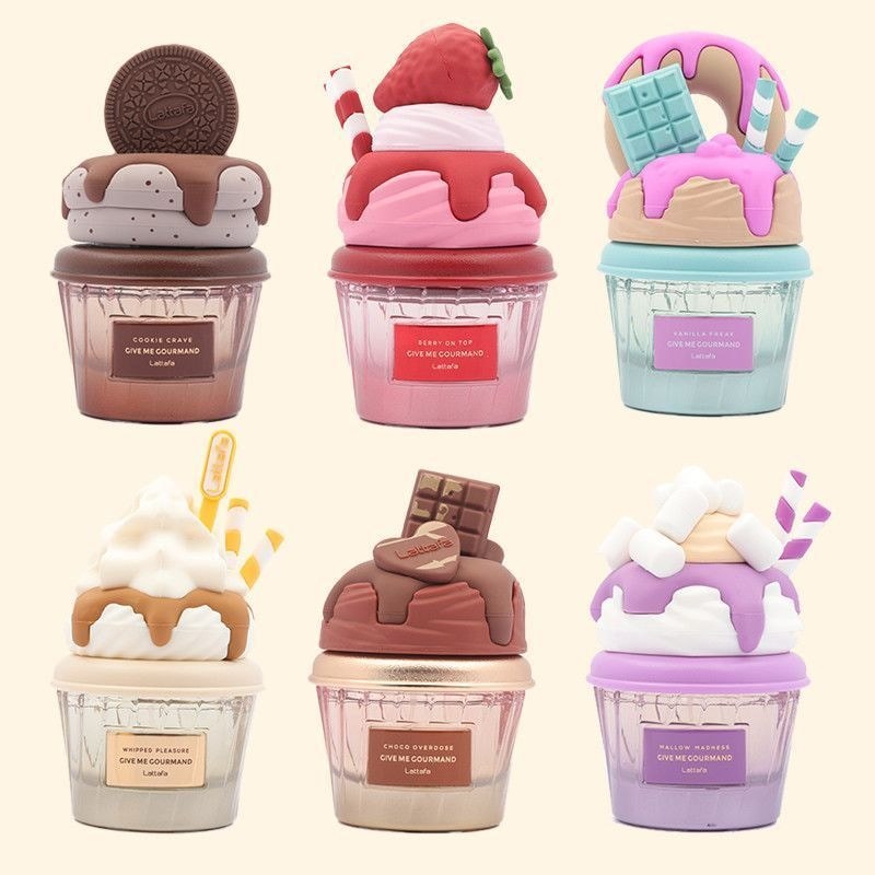 Nước Hoa Kem lattafa Nước Hoa Khí Quyển Cảm Giác Dubai Chocolate Hương Vị Kem Kẹo Nước Hoa