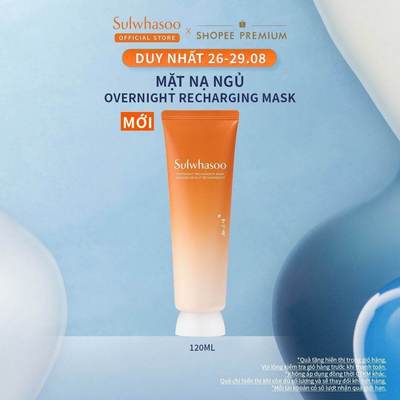 [MỚI] Sulwhasoo Mặt Nạ Ngủ Tái Tạo Năng Lượng Và Săn Chắc Da 120ml - Sulwhasoo Overnight Recharging Mask