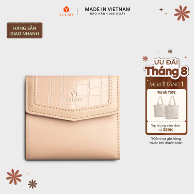 Ví Yuumy ( Thời trang nữ dáng cầm tay nhỏ gọn - Ví da Seasand YV95) Bagsmart