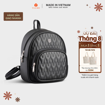 Balo Yuumy (Thời trang nữ phong cách trẻ trung - Balo da Seasand YBA82)