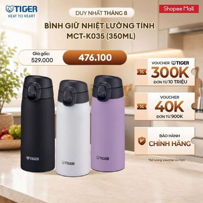 Bình Giữ Nhiệt Lưỡng Tính TIGER MCT-K035 (350ml)