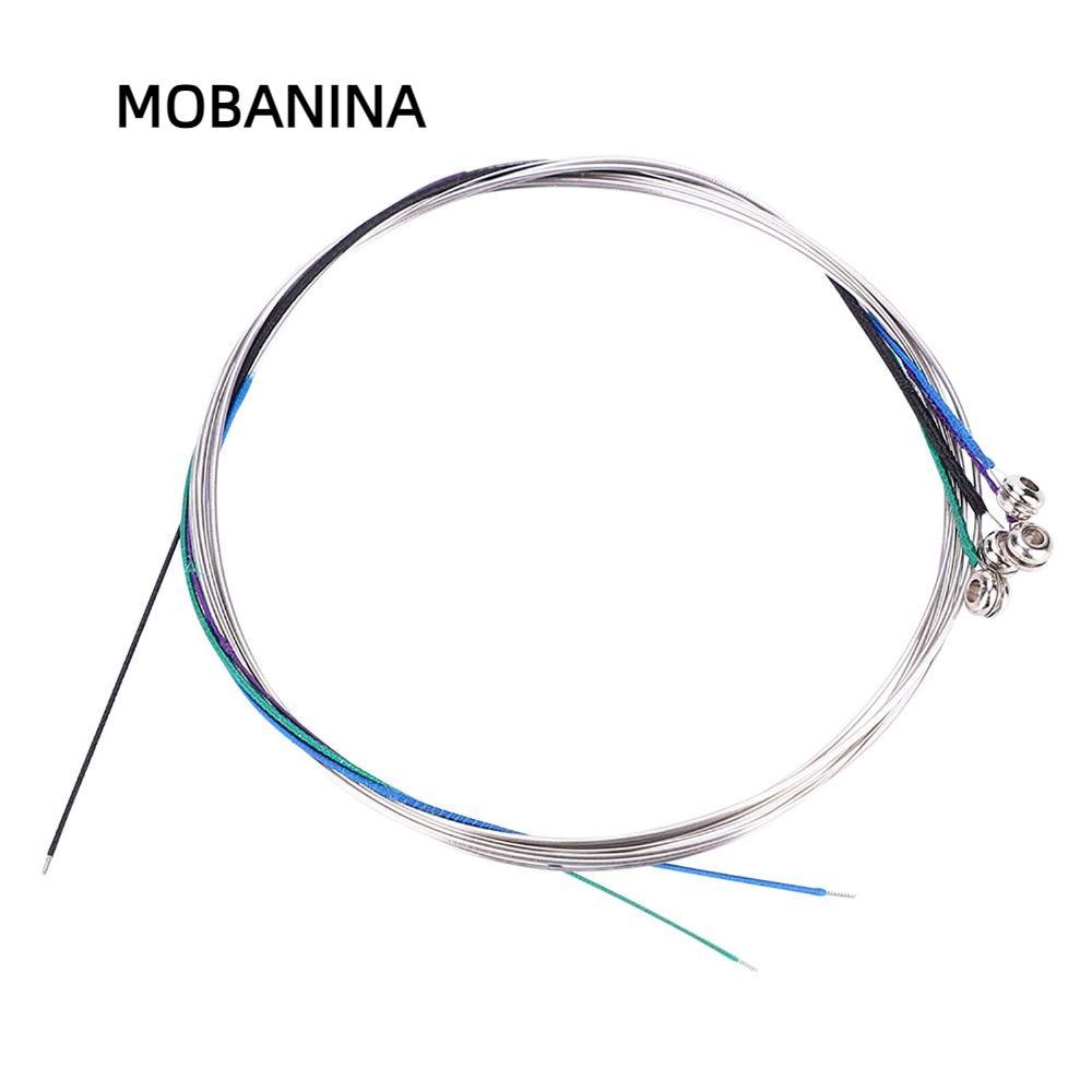 Bộ dây đàn violin MOBANINA, 4 / 4 Kích thước các loại dây đàn violin, Phụ kiện đàn violin bằng thép 
