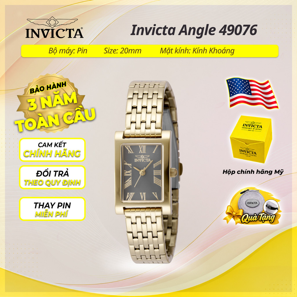 Đồng Hồ Nữ Invicta Angel 49076 19.5mm Chính Hãng