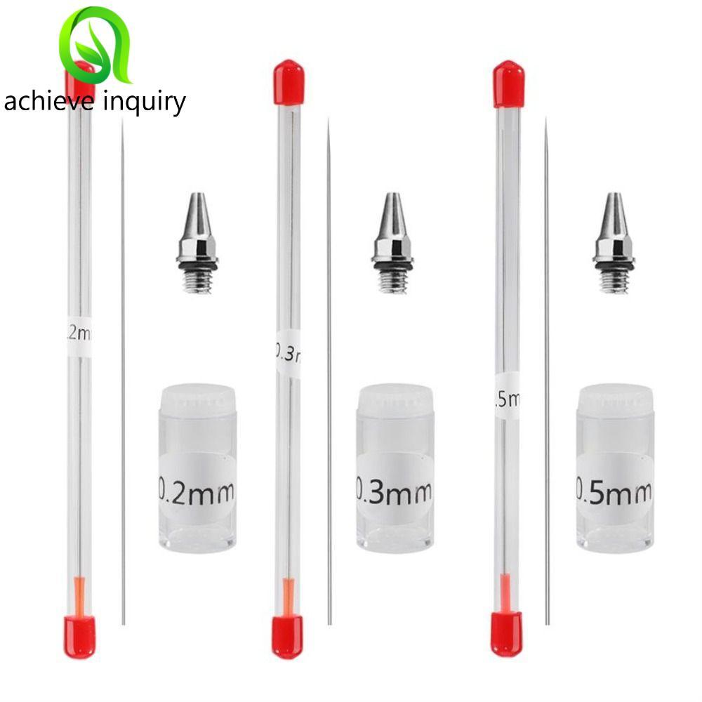 ACHIEVE YÊU CẦU Airbrush Vòi phun Air Brush Cap Các bộ phận thay thế Xịt công cụ sơn Nắp phun cho Ai