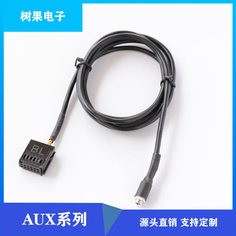 Phước lành. Cáp AUX đầu nối cái cho Ford Focus, Mondeo, PUMA/MK2/MK3/S-MAX