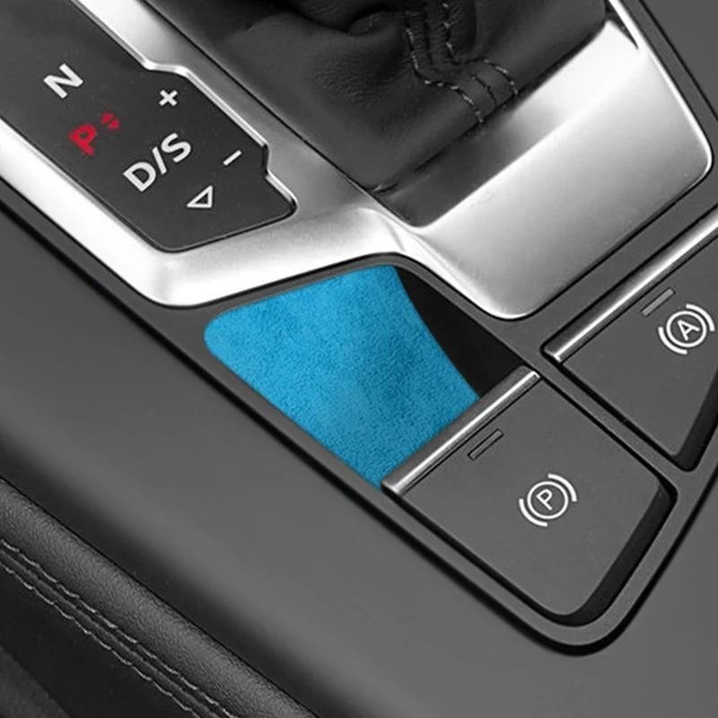 Dành Cho Xe Audi Sport A5 F5 (2016 +) A4 S4 S5 B9 (2016 +) Nút Phanh Tay Núm Viền Miếng Dán Phụ Kiện
