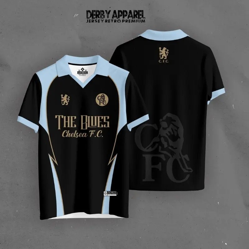 Áo Derby Chelsea dream retro in đầy đủ [không tùy chỉnh]