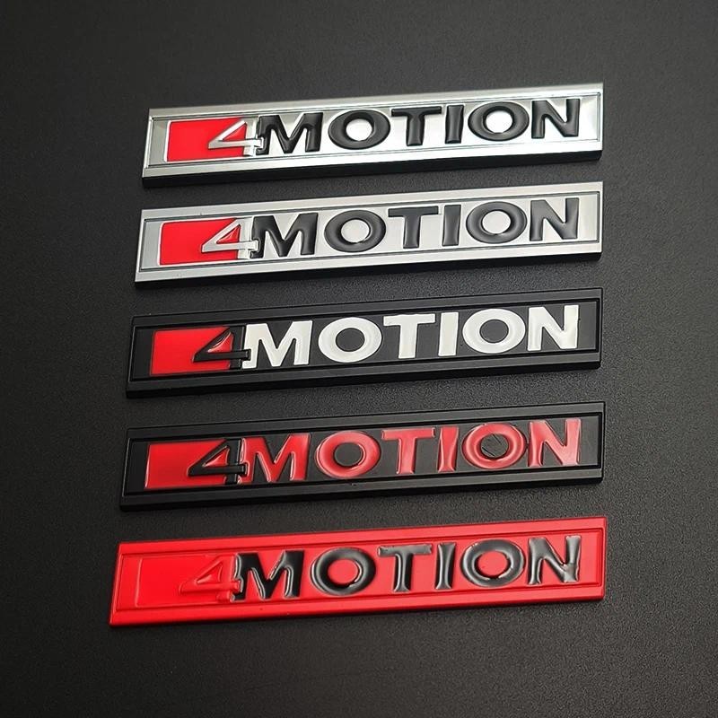 3D Kim Loại 4 Chuyển Động Logo 4Motion Biểu Tượng Xe Lưới Tản Nhiệt Trước Huy Hiệu Thân Cây Decal Ch