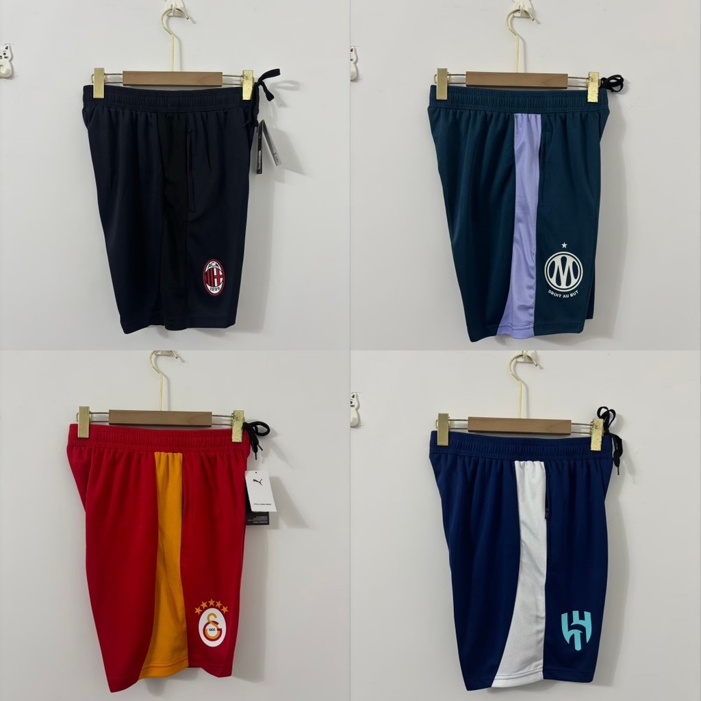 26 / 27 Al Hilal Galatasaray Marseille Quần tập luyện Quần short thể thao bóng đá nam