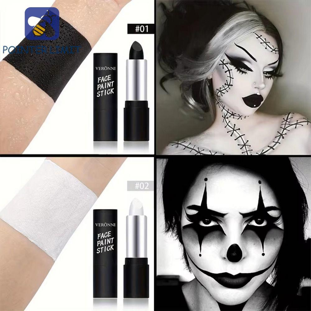 POINTER LIMIT Body Art Paint Stick, Face & Body Paint Quick-Dry Halloween Face Painting Stick, Trang