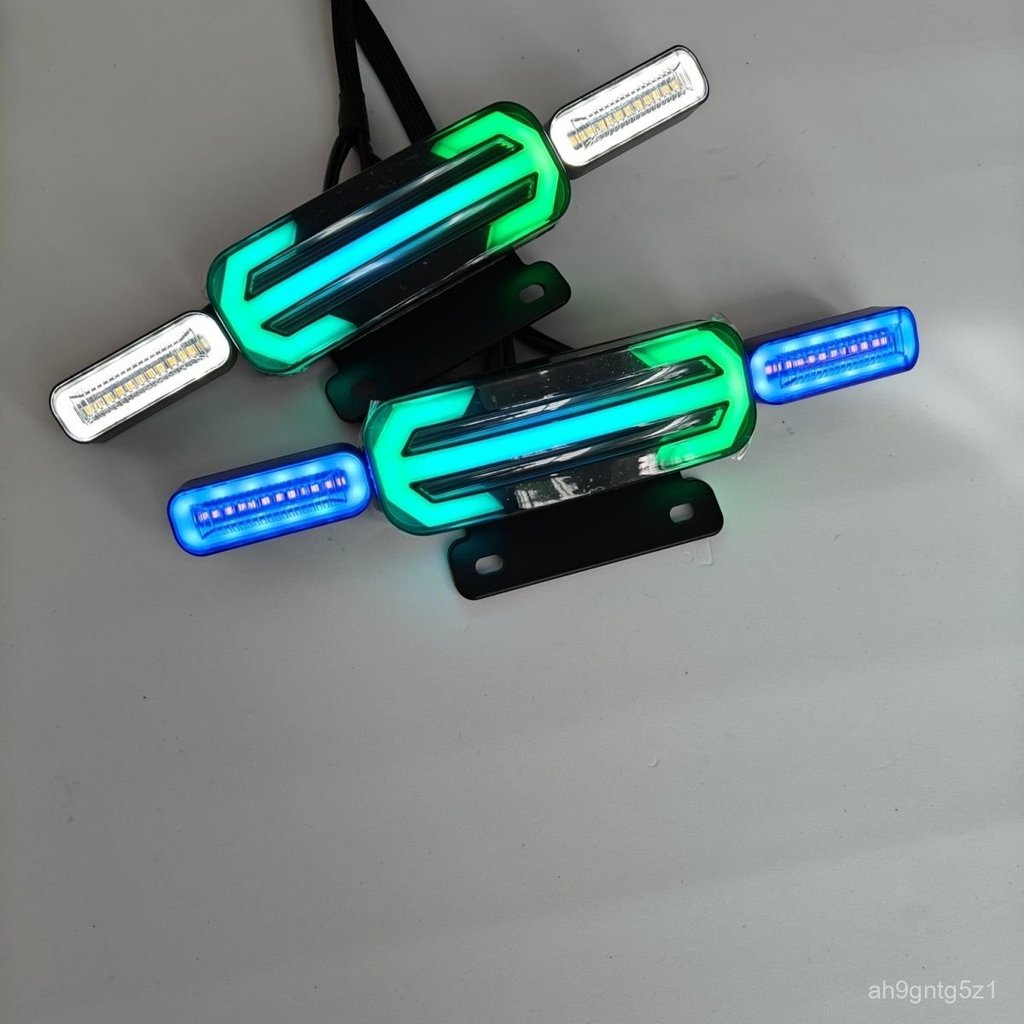 Đèn hậu Shenyuan T300 Geshiling độ ba trong một A8 T90 GT1 T300 LED nháy