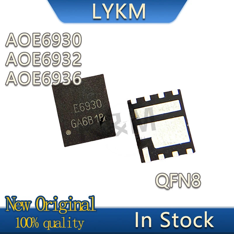 5 / Chiếc Mới Chính Hãng AOE6930 E6930 AOE6936 E6936 AOE6932 E6932 QFN8 Ống Hiệu Ứng Trường Còn Hàng