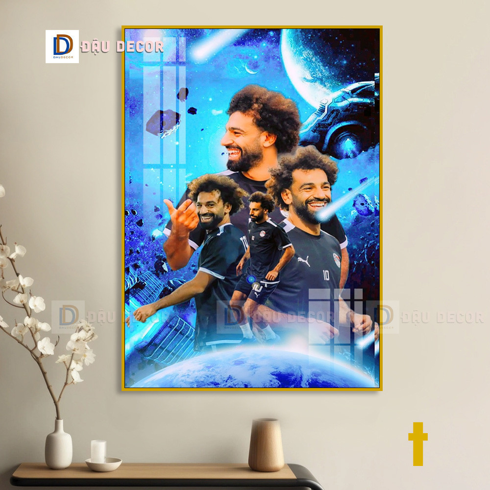 Đậu decor D1 Tranh Tráng Gương liverpool club , tranh treo tường 3d cao cấp 2026