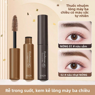  Thuốc nhuộm lông mày phong cách Hàn Quốc Màu nhạt Tự nhiên Ba chiều Lâu trôi Không dễ dàng cất cánh Trang điểm phai màu Dark B 