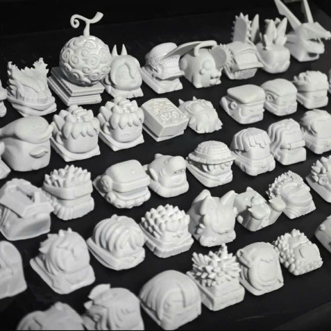 Keycap Anime - Phôi Keycap BilndBox Giao Ngẫu Nhiên - Nút bàn phím Anime - Keycap dễ thương