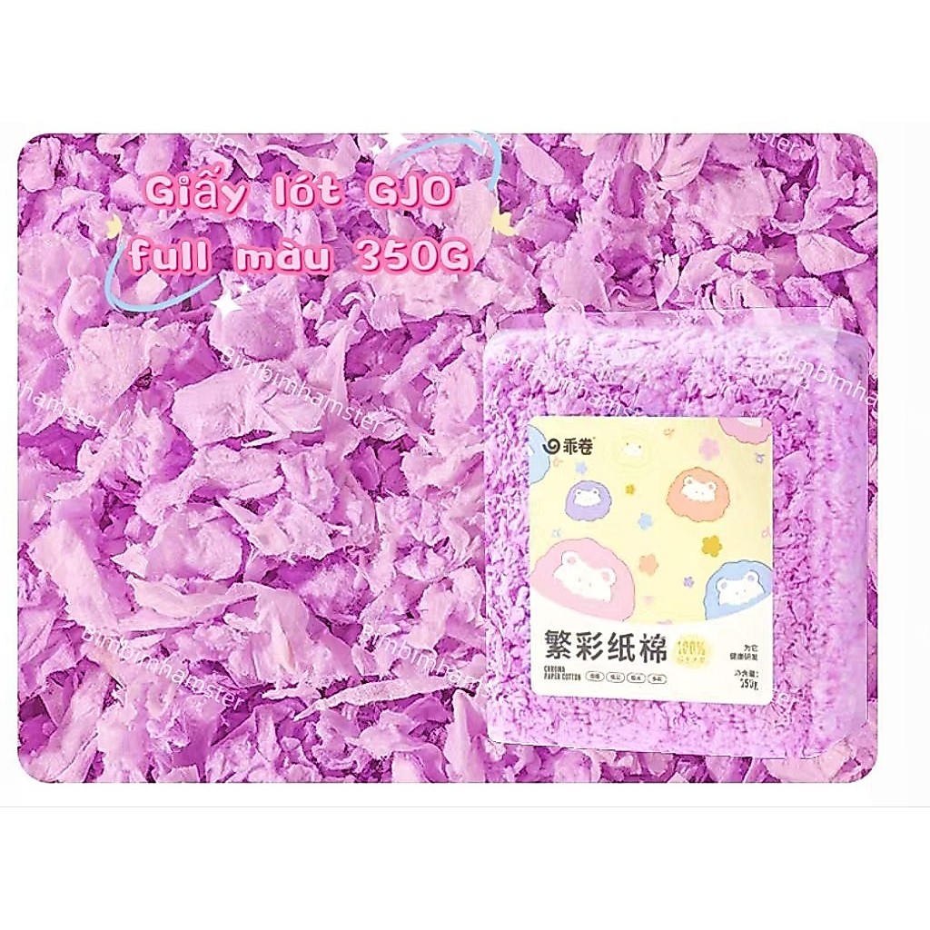 Giấy GJOJO Lót chuồng cho hamster,rat,sóc bay không bụi thấm hút tốt