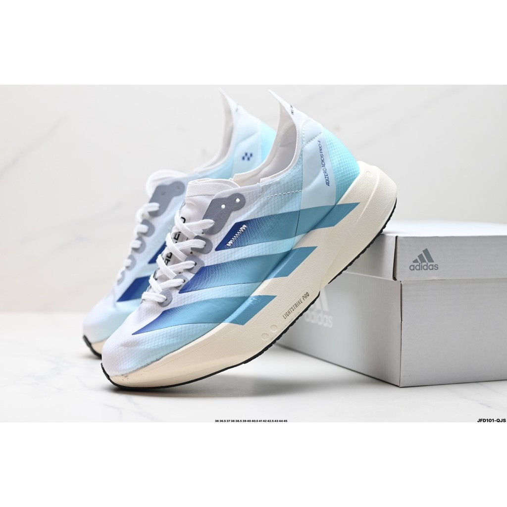 Giày chạy bộ thông thường Adidas Adizero Adios Pro 4 Marathon Flyline Jaka nhẹ thoáng khí