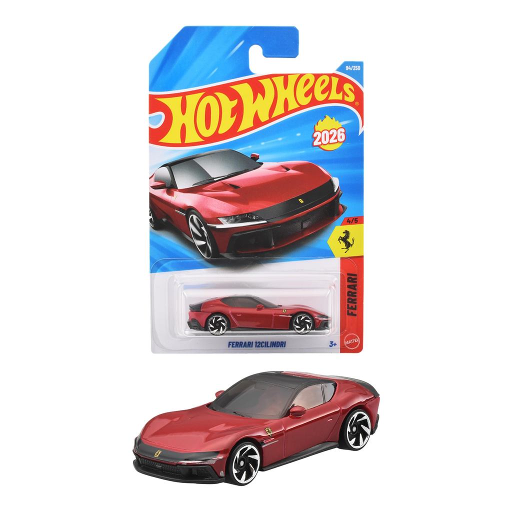 Hot Wheels Ferrari 12 Cilindri Basic Diecast Car