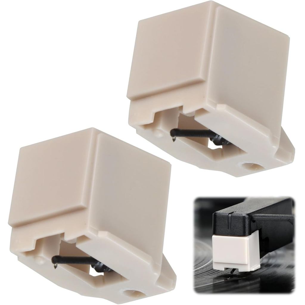 2 Gói Kim Thay Thế ATN3600L Cho Máy Nghe Nhạc Victrola - Kim Thay Thế Cho Audio-Technica AT-LP60 AT-
