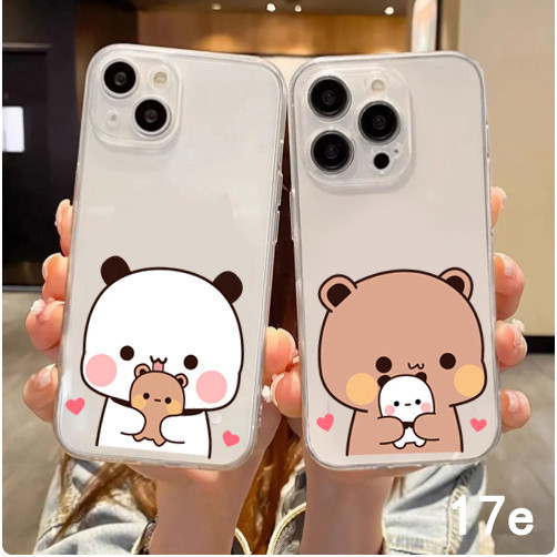 Ốp Lưng Cho Iphone 17e 17 16 16e 15 14 13 12 11 Pro Max Cặp Đôi bubu Và dudu Case Hoạt Hình Dễ Thươn