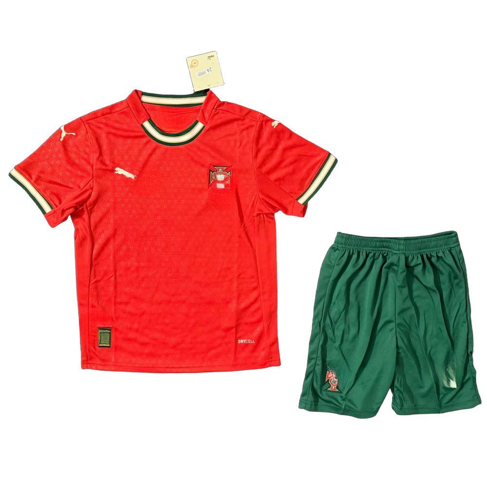 2025-2026 Sân khách sân nhà Bóng đá trẻ em Bộ áo đấu Bồ Đào Nha CR7 Bruno Fernandes Silva Joao Felix