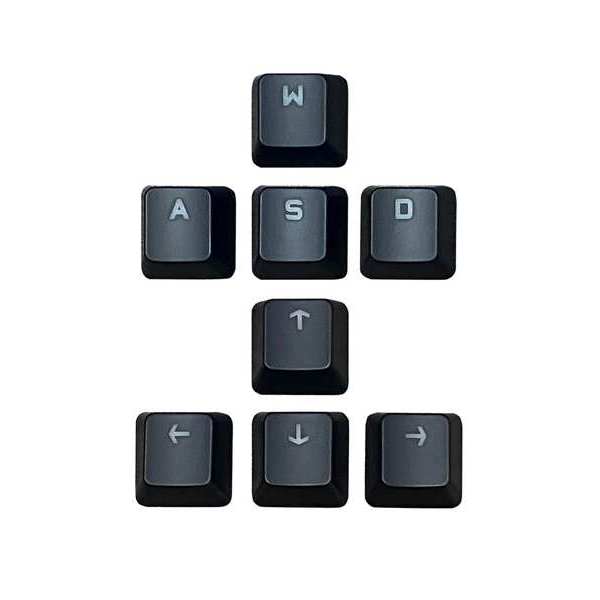 Tương thích với Logitech G610 Keycap Phiên bản dày nhẹ Bàn phím cơ trong suốt Phụ kiện 104 phím tron
