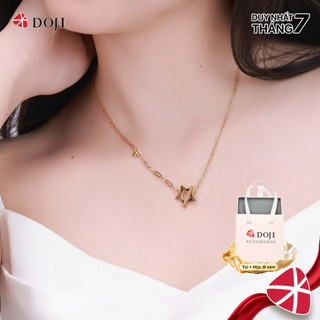 Dây liền mặt nữ họa tiết sao mạ vàng cao cấp, phong cách thanh lịch, thiết kế hiện đại - DOJI