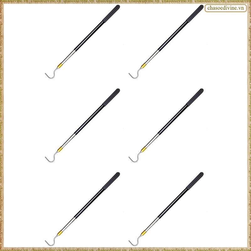 [K O G X] 6 Cái 61inch Móc Rắn Bò Sát Bắt Dính Cực, Bộ Dụng Cụ Xử Lý Rắn