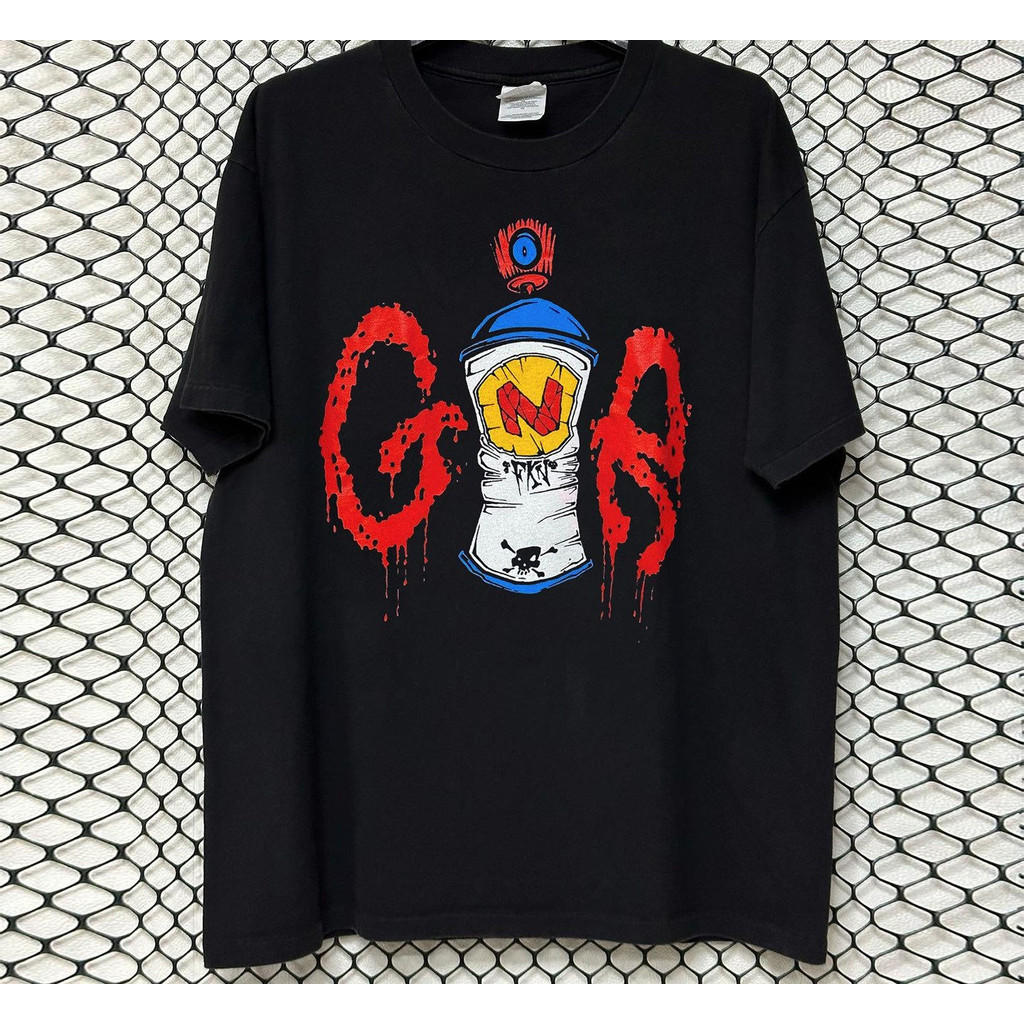 100% Cotton Guns N 'Roses Guns & Roses Rock Áo thun ngắn tay Hip Hop Mỹ