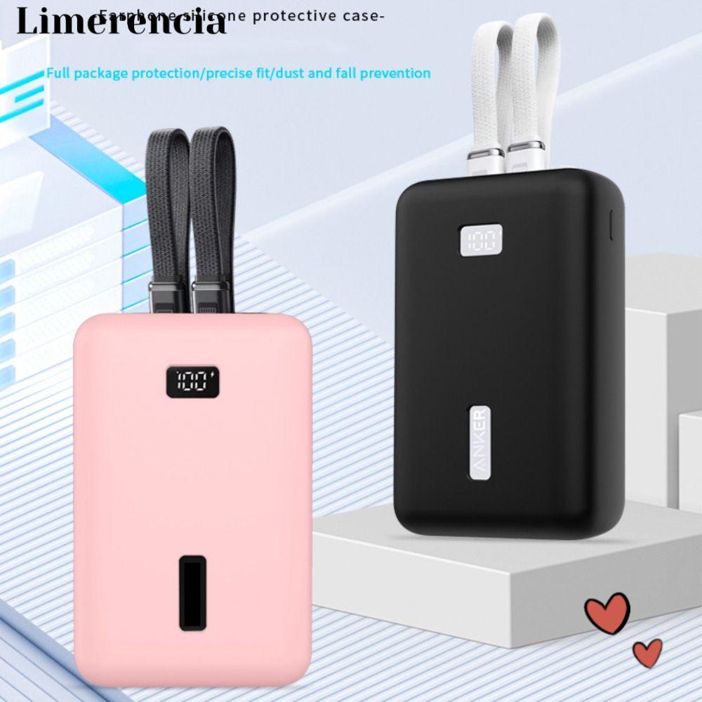 LIMERENCIA Bảo vệ bộ sạc di động, túi đựng silicon a1681, Vỏ bảo vệ toàn diện chống sốc mềm cao cấp 