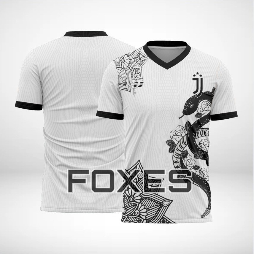2026 Jj thời trang Snake Concept Juventus Jersey In hình áo bóng đá Dri-fit