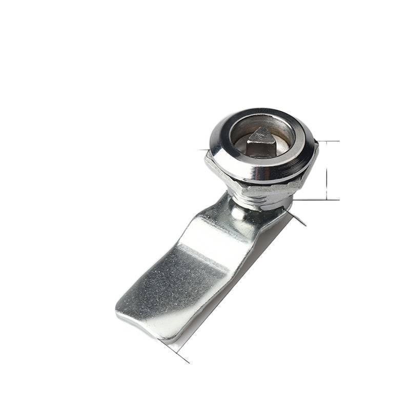 MS705 Khóa phẳng hình tam giác Loại khóa biến dạng Thùng rác hình trụ Hộp chuyển đổi tủ Hộp phân phố