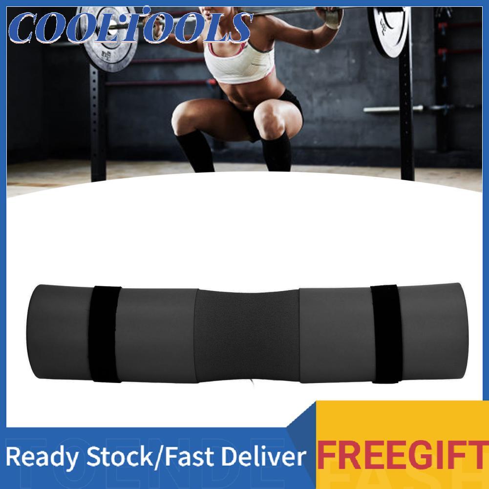 Coo Squat Pad Barbell Hỗ trợ vai Hip Thrusts Lunges Phụ kiện thể hình Đen (Đen)