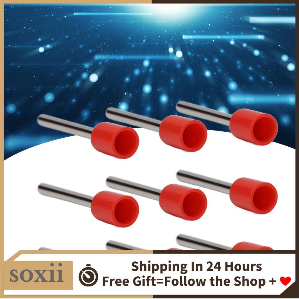 Soxii Soxii Cách Điện Ferrules Thiết Bị Đầu Cuối 1000 Cái Ferrule Dây Đồng Uốn Đầu Nối Bộ Pin Cuối D