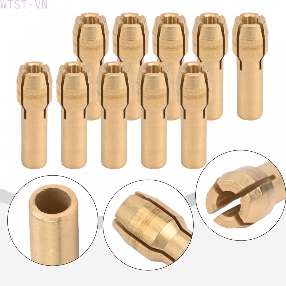 Brass Chucks Adapter Wide Range Of Sizes Heat-treated High Hardness For Hobbies